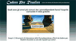 Desktop Screenshot of cadereperrisalire.com